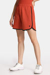 Rosaline Flex Fit Easy Movement Shorts - Burnt Ochre — thumbnail 2